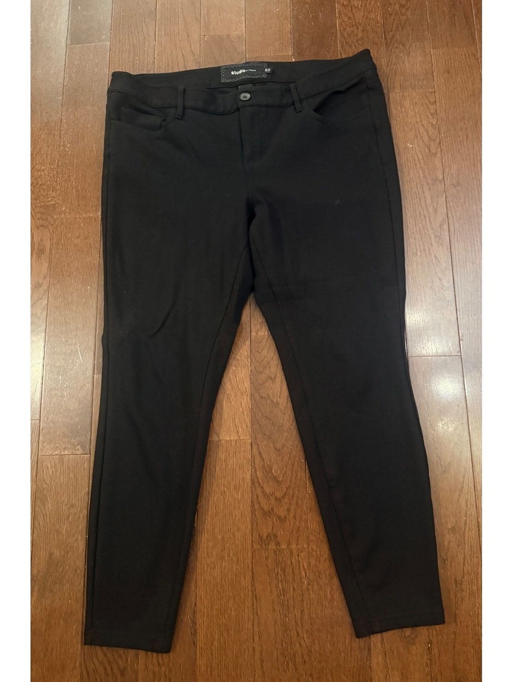 Women’s Torrid Studio Stretch Black Skinny Leg Pants Black 16T 16 Long 16L